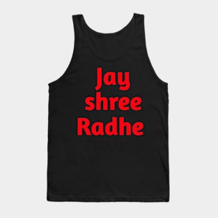 Jai shree radhe Tank Top